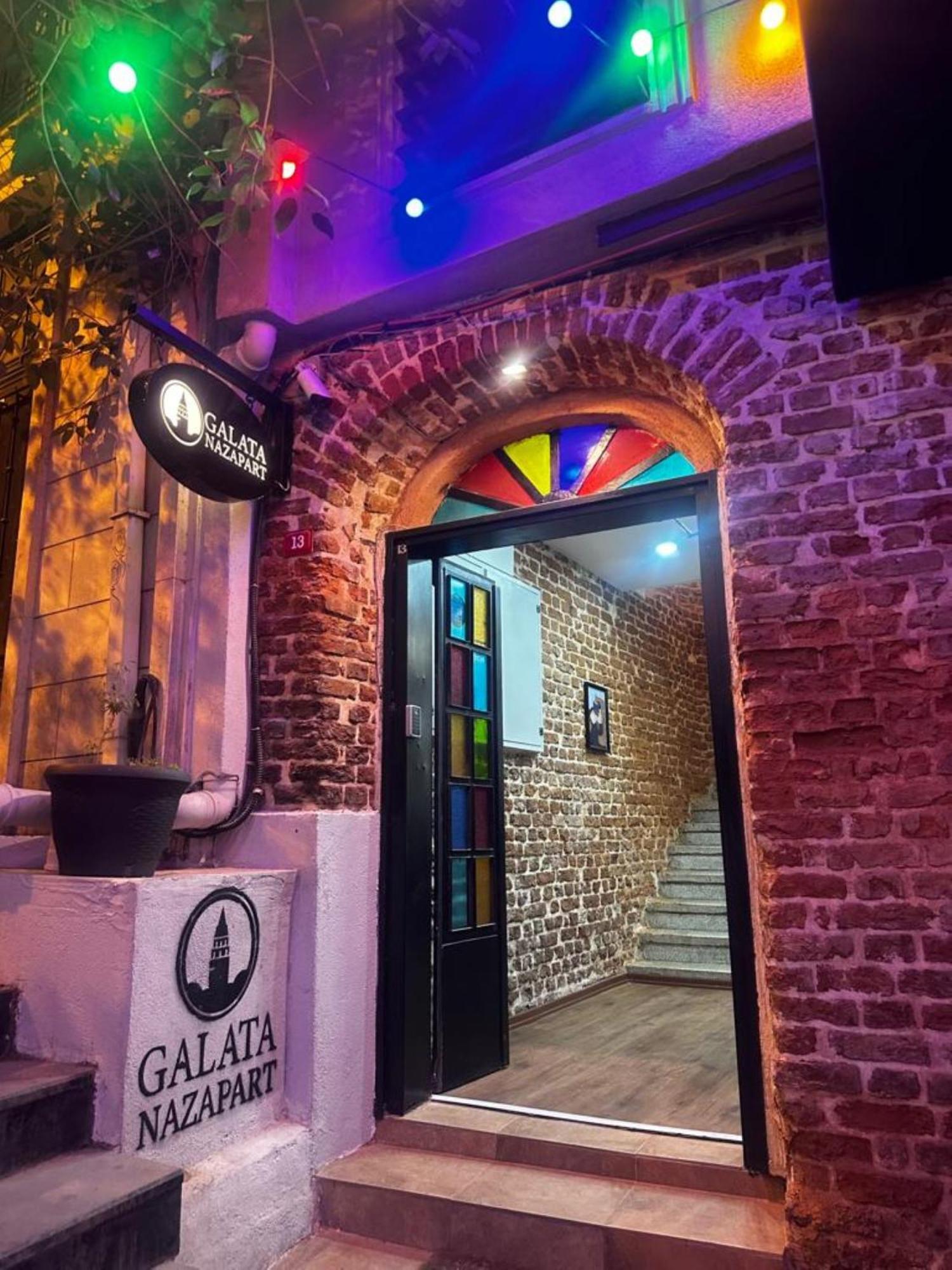 Galata Nazapart Aparthotel Istanboel Buitenkant foto