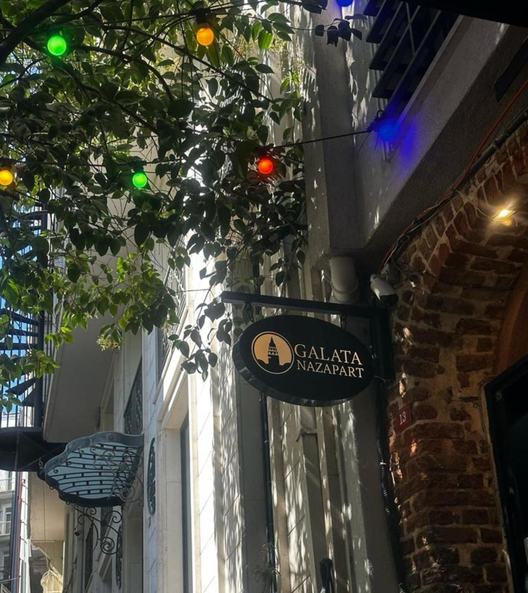 Galata Nazapart Aparthotel Istanboel Buitenkant foto